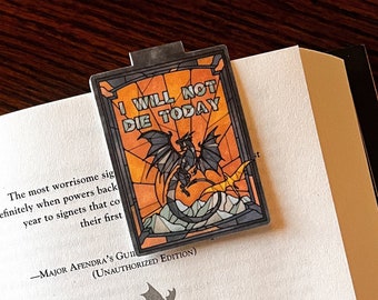 Fourth Wing Magnetic Bookmark Basgiath War College Cute Bookmark Violet Sorrengail Xaden Riorson Booktok Merch Bookish Merch Dragon Rider