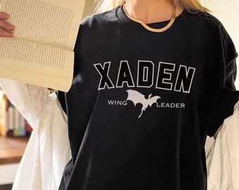 Basgiath War College Shirt Vierde Wing Shirt Dragon Rider Violet Sorrengail Xaden Riorson Fantasy Bookish The Empyrean Series Romantasy