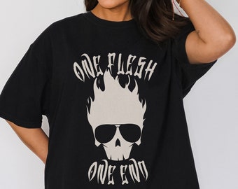 Gideon el Noveno Camisa La Tumba Cerrada Merchandising de libros Una Carne Un Fin Gideon Nav Harrow El Noveno Nigromante Tamsyn Muir Romance Sáfico