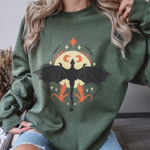 Fourth Wing Sweatshirt Basgiath War College Booktok Bookish Merch Xaden Riorson Dragon Rider Fantasy Bookish Shirt Iron Flame Gift Booksta