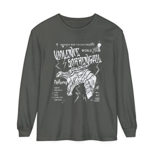 Fourth Wing Long Sleeve Shirt Basgiath War College Iron Flame Bookish Merch Xaden Riorson Violet Sorrengail Dragon Rider Comfort Colors 画像 2