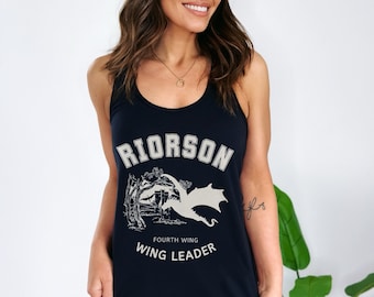 Fourth Wing Shirt Basgiath War College Booktok Shirt For Readers Bookish Merch Violet Sorrengail Dragon Rider Fantasy Tank Top Book Gifts