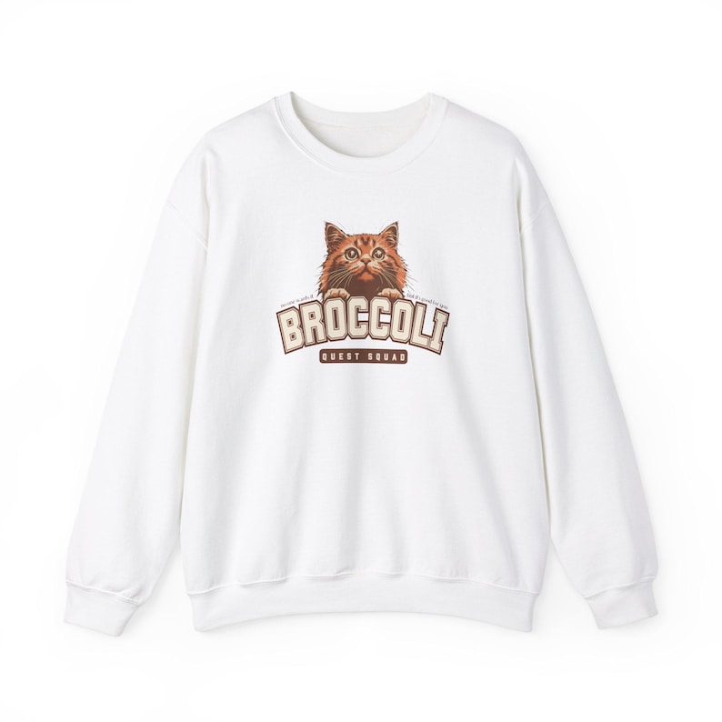 Fourth Wing Merch Onyx Storm Quest Squad Broccoli Sweatshirt Broccoli Cat TShirt Ridoc Romantasy Fan Shirt Xaden Riorson Tee Bookworm Gifts White