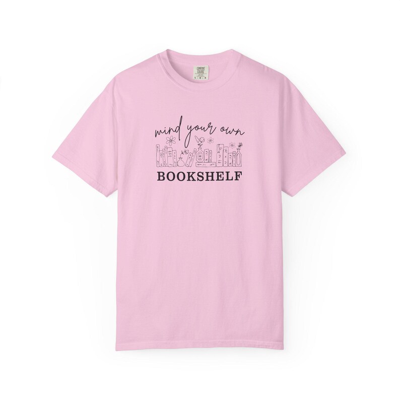 Bookshelves Bookstagram Outfit Cozy Reading Shirt Trendy Book Shirt Book Nerd Tshirt Librarian Tee Romantasy Book Shelf Bookcase Shirt Gift image 7