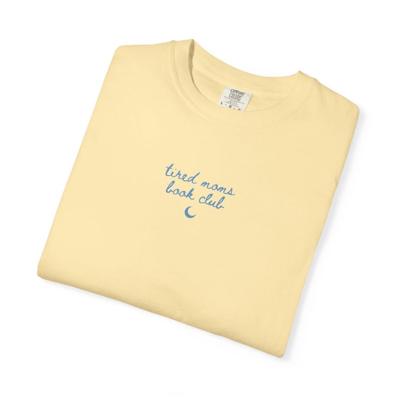Tired Moms Club Book Swag Mama Minimalistic Shirt Comfort Colors Bookish Shirt Book Merch Book Gift Womensclothing Bookstagram Mom Book Club image 7