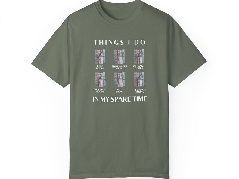 Bookish Cottagecore Shirt Bookish Things Book Lover Shirt Bookstagram Book Merch Poet Shirt Book Lover Gift Bookish Shirt Booktok Bookcore zdjęcie 4