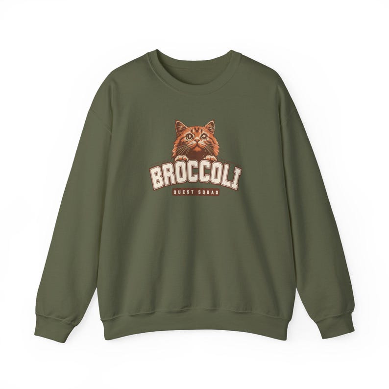 Fourth Wing Merch Onyx Storm Quest Squad Broccoli Sweatshirt Broccoli Cat TShirt Ridoc Romantasy Fan Shirt Xaden Riorson Tee Bookworm Gifts immagine 7
