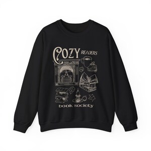 Book Lover Sweatshirt Bookish Shirt Librarian Sweatshirt Book Worm Shirt Booksta Gift for Book Lover Bookish Gift Book Club Crewneck Booktok image 3