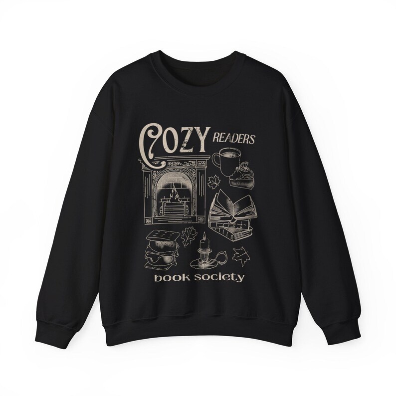 Book Lover Sweatshirt Bookish Shirt Librarian Sweatshirt Book Worm Shirt Booksta Gift for Book Lover Bookish Gift Book Club Crewneck Booktok image 3