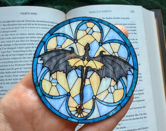 Fourth Wing Sticker Dragon Sticker Violet Xaden Riorson Tairn and Andarna Kindle Stickers Basgiath Booktok Merch Book Gift Bookish Stickers