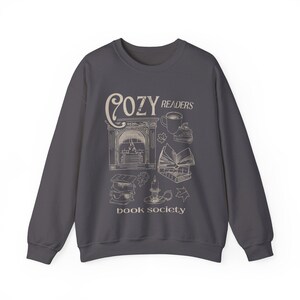 Book Lover Sweatshirt Bookish Shirt Librarian Sweatshirt Book Worm Shirt Booksta Gift for Book Lover Bookish Gift Book Club Crewneck Booktok image 4