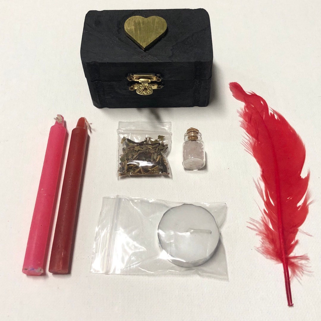 Unity Box Love Ritual Complete Spell Kit With Instructions Etsy