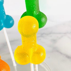 Set/16 Penis lollipops Hard Candy lollipops, Girls Night Out, Gay Pride, funny shape lollipops, bachelorette party lollipops image 7