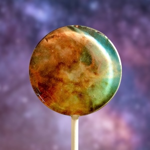 Galaxy Lollipops: Cosmic and Universe Space Theme Birthday Party Favors - (Count 12)