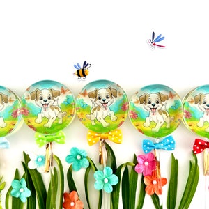 Puppy Dog Lollipops: Paw Patrol Birthday Party Favors - Set of 12