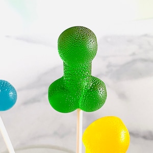 Set/16 Penis lollipops Hard Candy lollipops, Girls Night Out, Gay Pride, funny shape lollipops, bachelorette party lollipops image 8