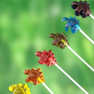 Dinosaur Lollipops: Dino Theme - Kids Birthday Party Favors (Count 18)