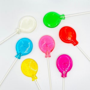 Happy Birthday Balloon Lollipops: Birthday Party Favors (Count 18)