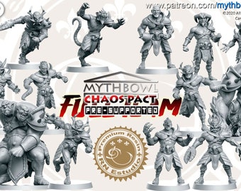 Fantasy Football - Chaos Pact - Full Team, 16 models