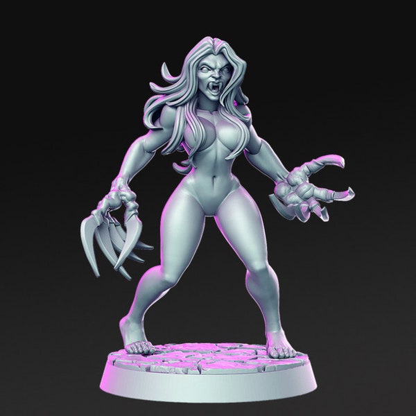 Fantasy Miniature - Verana - Female Vampire