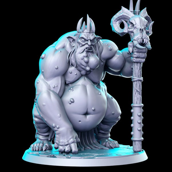 Fantasy Miniature - Goblin King
