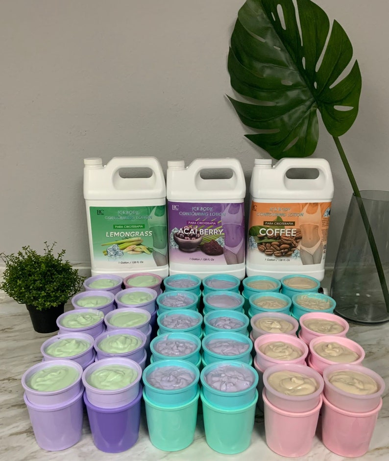 Ice Body Sculpting Contouring Coffee Lotion 1 Gallon 10 Etsy