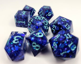 Rhapsody 8pc Dice Set