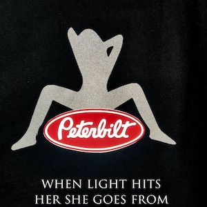 Peterbilt Trucker Girl T shirt