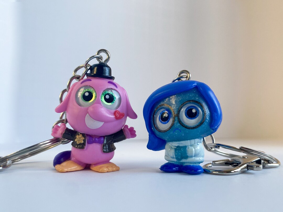 Inside Out Key Chain Doorables Inside Out Keychain - Etsy