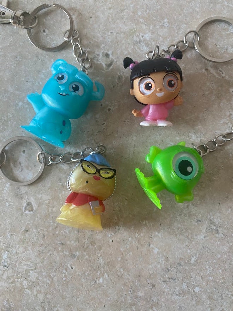 Doorables Monsters Inc. Keychain - Etsy