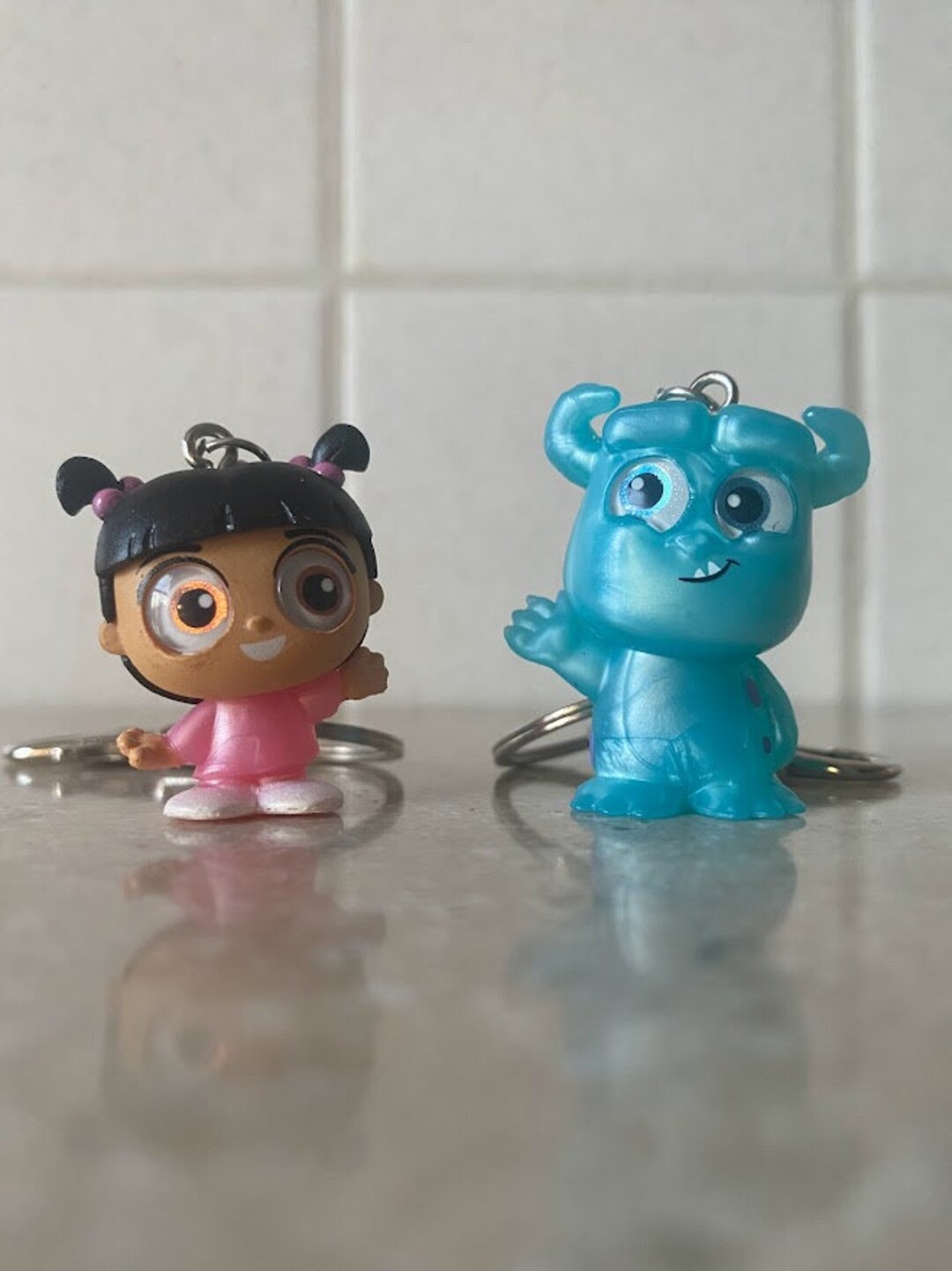 Doorables Monsters Inc. Keychain Etsy