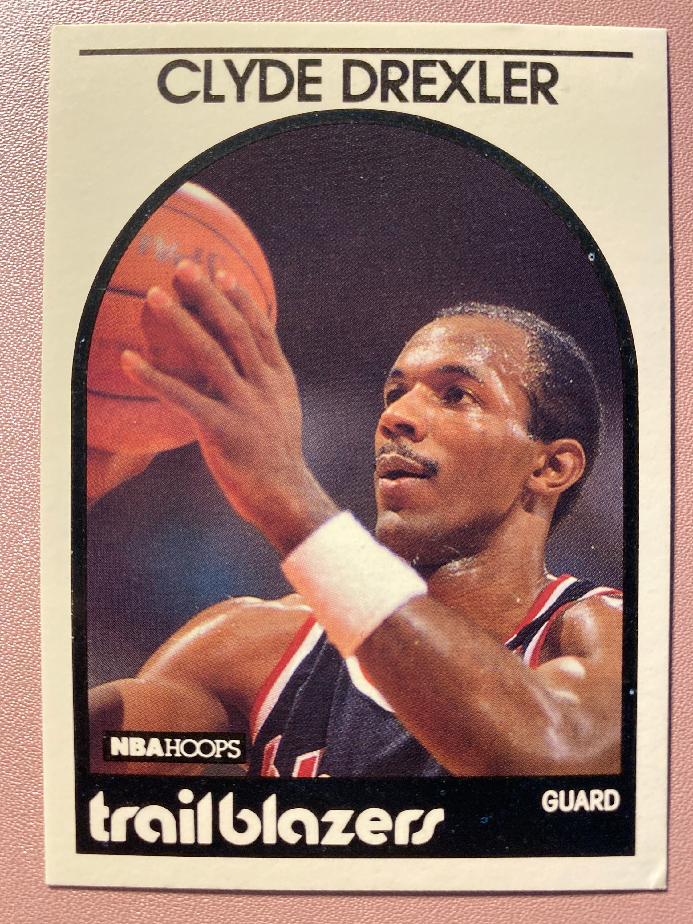 1989 NBA Hoops Trail Blazers Clyde Drexler Card 190 - Etsy