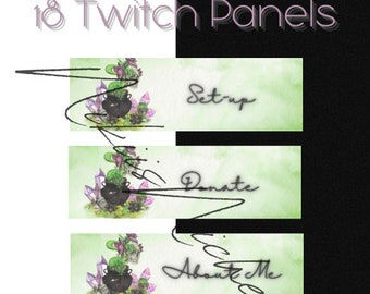 Witches Brew Twitch Panels