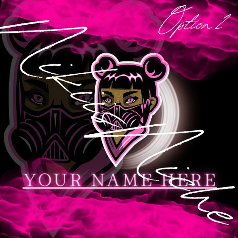 Pink Toxic Gaming Logo Bild 2