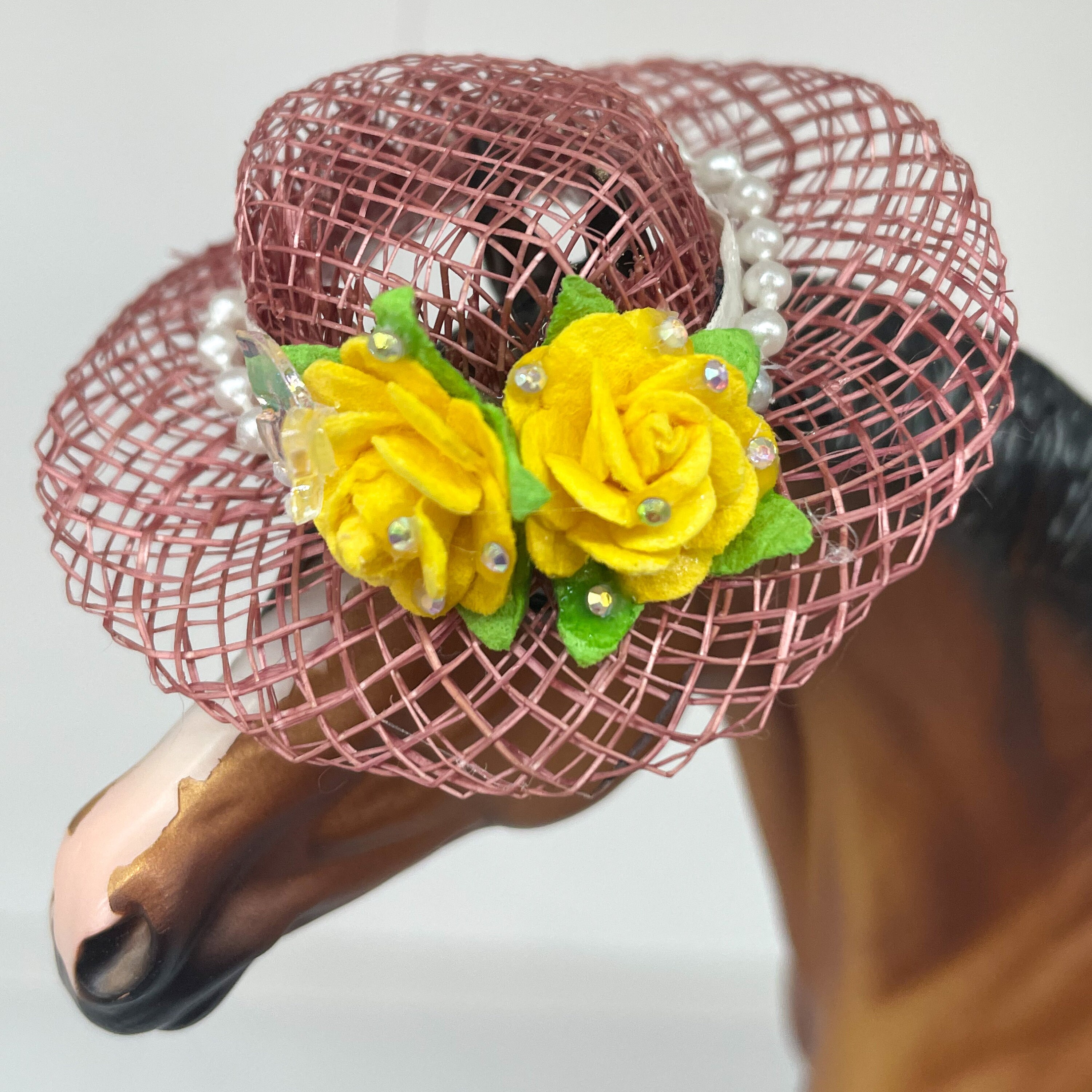 Breyer Model Horse Straw Hat 2 Style Options Etsy