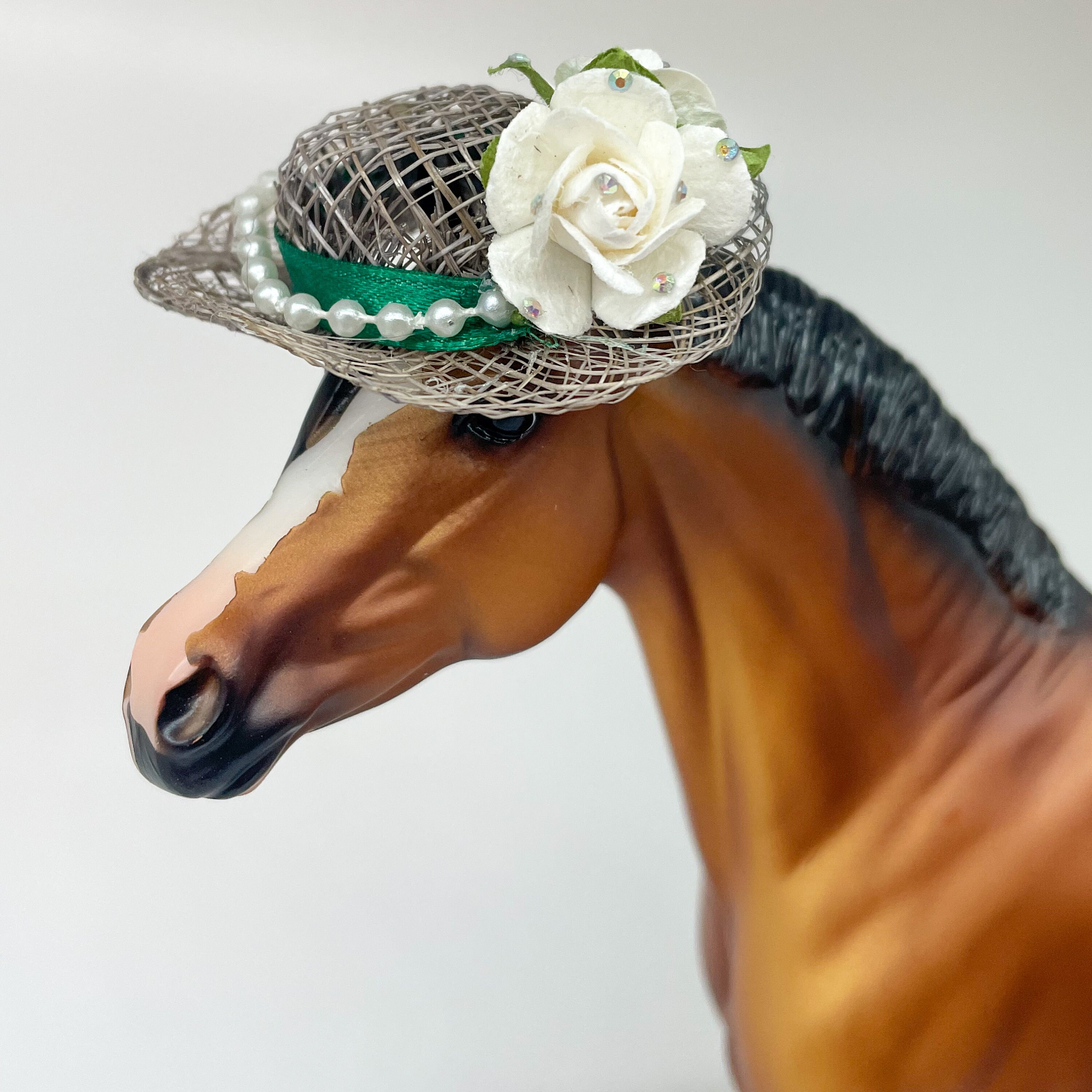 Breyer Model Horse Straw Hat 2 Style Options Etsy