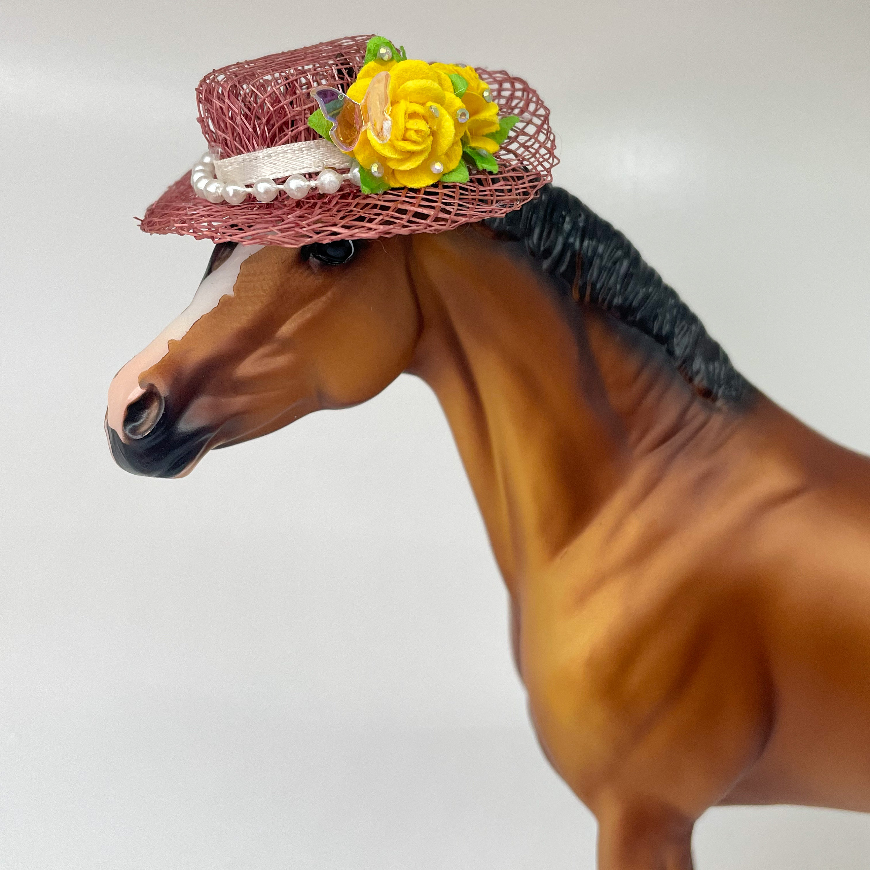 Breyer Model Horse Straw Hat 2 Style Options Etsy