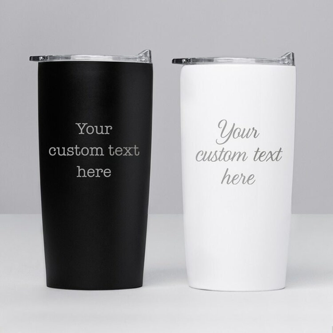 Custom Engraved Skinny Tumbler Etsy