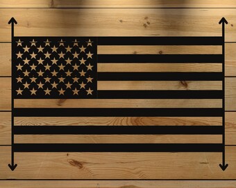 Vatertagsgeschenk, United States Metal Art, Metall Flagge, VeteranenTag Geschenk, Amerikanische Flagge, Geschenk für ihn, Militär Geschenk, Patriotisches Geschenk