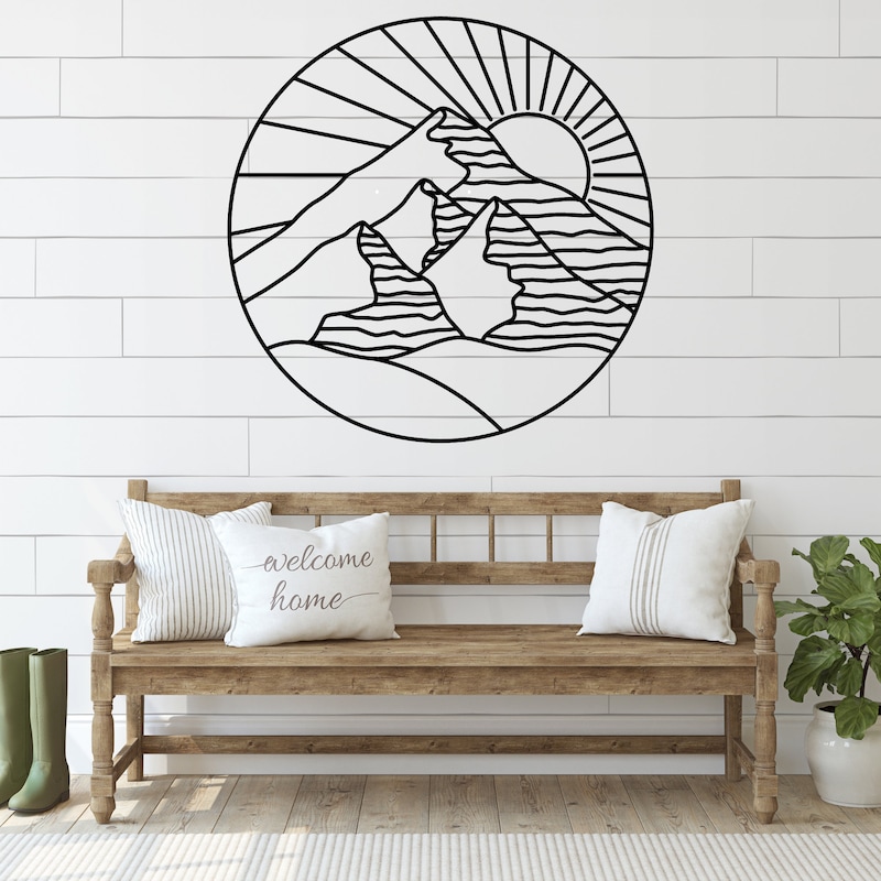 Large Metal Sun - Etsy