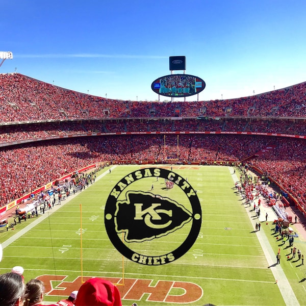 Kansas City Chiefs Metal Art Etsy UK