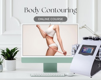 Accredited Body Contouring Online Video Masterclass Training Course Guide Class Tutorial Sculpting Fat Cavitation Lipo Laser Vacuum Therapy
