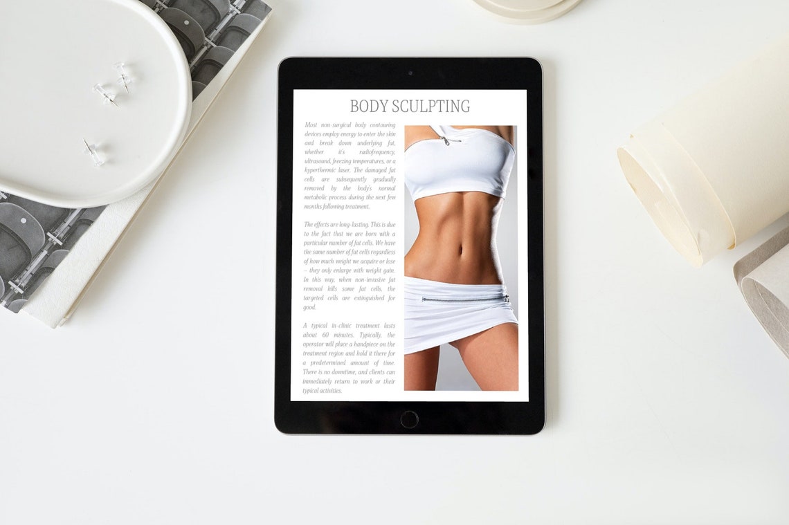 Body Contouring PDF Course Training Manual Sculpting User Etsy