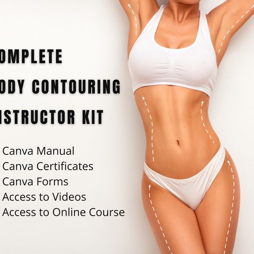 Body Contouring PDF Course Training Manual Sculpting User Etsy
