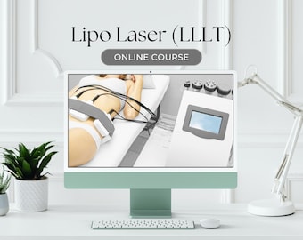 Accredited Laser lipolysis Online Class Training Course User Guide Tutorial Low-level laser therapy body sculpting LLLT Cold laser therapy