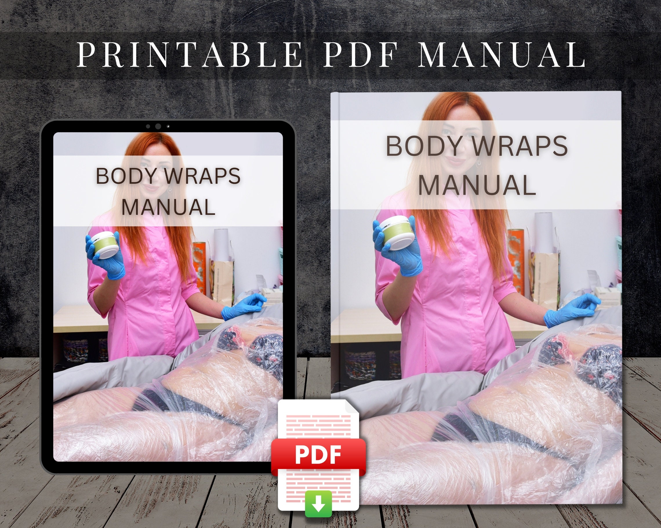 Body Wraps Manual Printable PDF Course Training User Guide Class Learn ...