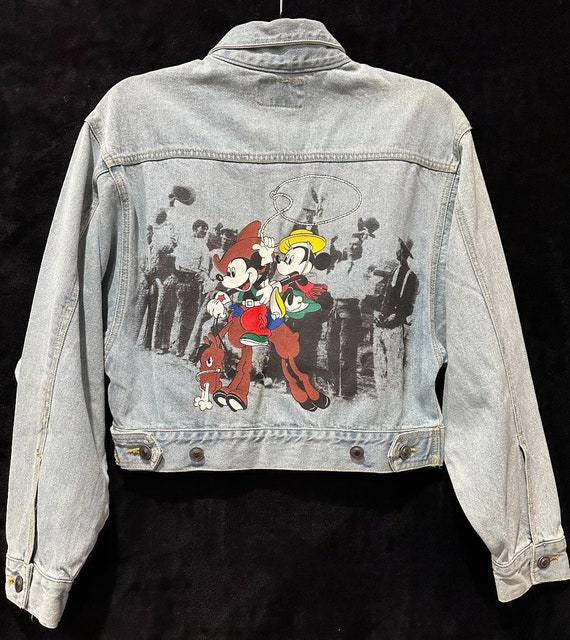 ジャケット・アウター 90s hollywood Mickey denim jacket s-l400.jpg