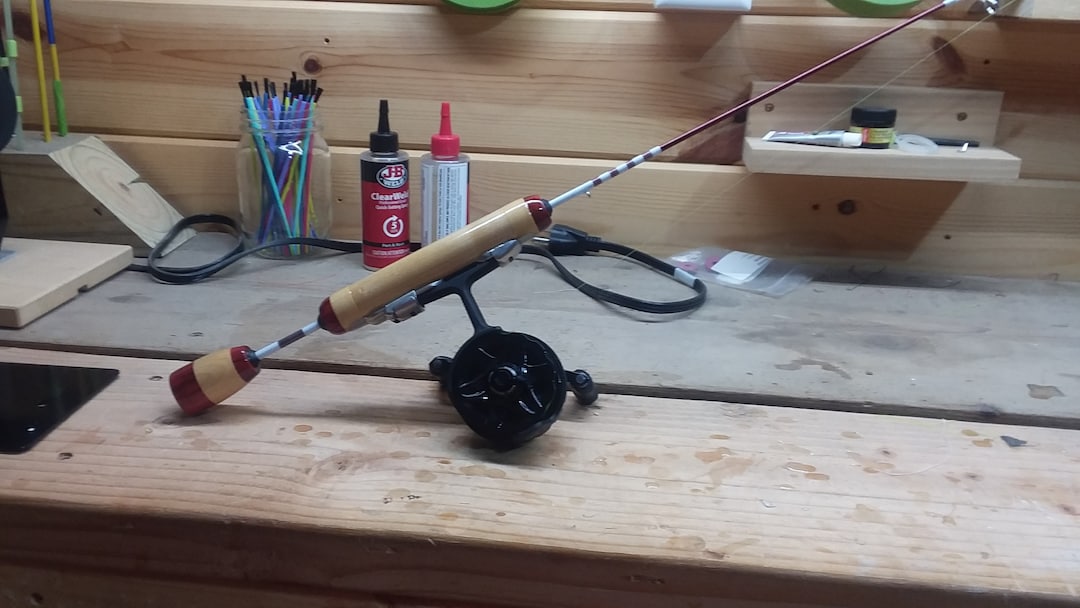 Handmade Custom Ice Fishing Rod classic Series Etsy