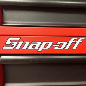 Snap on tool hotsell box decals plates