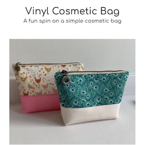 Fabric Makeup Bag Etsy
